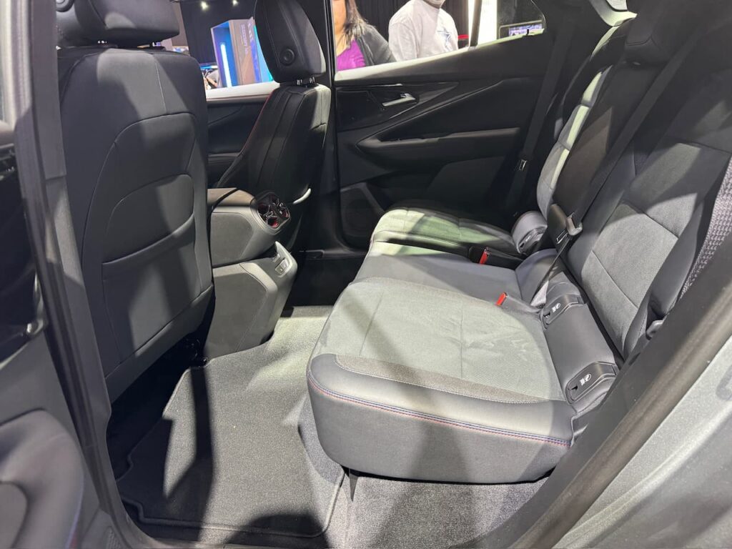 2024 Chevrolet Blazer EV RS AWD rear seat