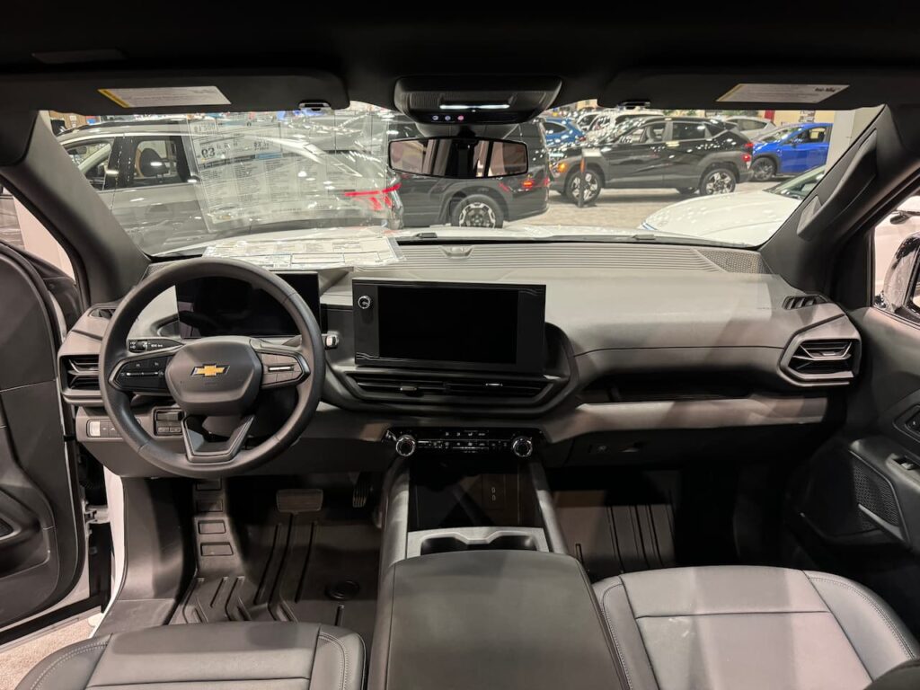 2024 Chevrolet Silverado EV WT interior