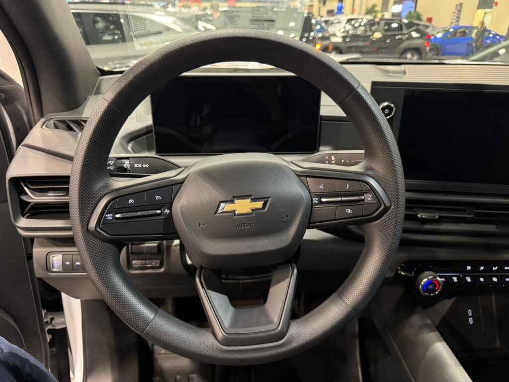 2024 Chevrolet Silverado EV WT steering wheel