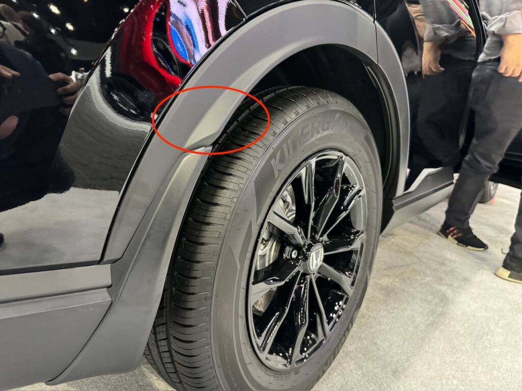 2024 Honda CR-V Hybrid aero part wheel arch
