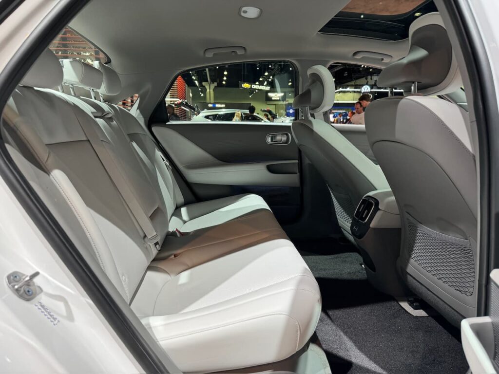 2024 Hyundai Ioniq 6 rear seating