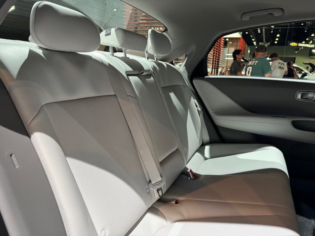 2024 Hyundai Ioniq 6 rear seats