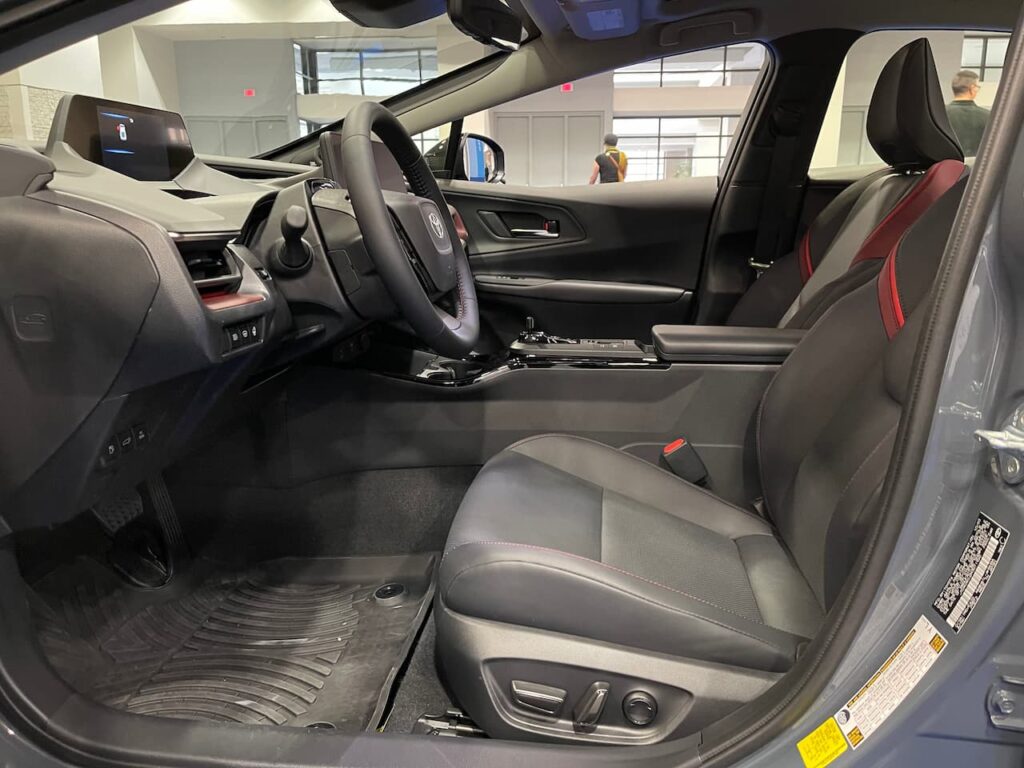 2024 Toyota Prius Prime driver's seat