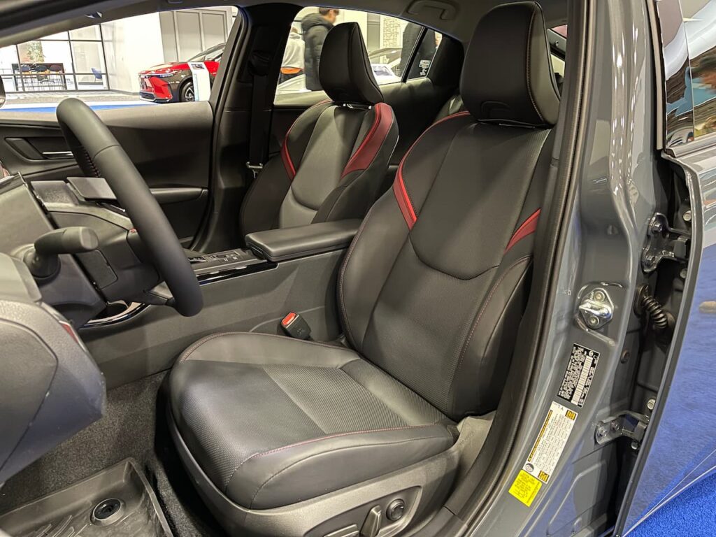 2024 Toyota Prius Prime front seats