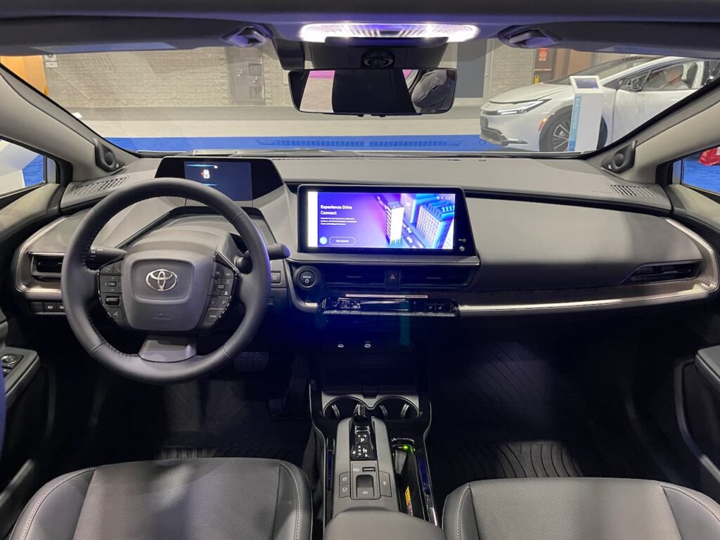 2024 Toyota Prius interior