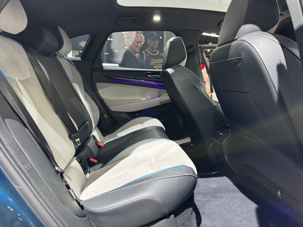 2025 VW ID.7 rear seat