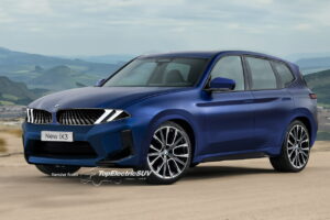 2025 BMW iX3 rendering front
