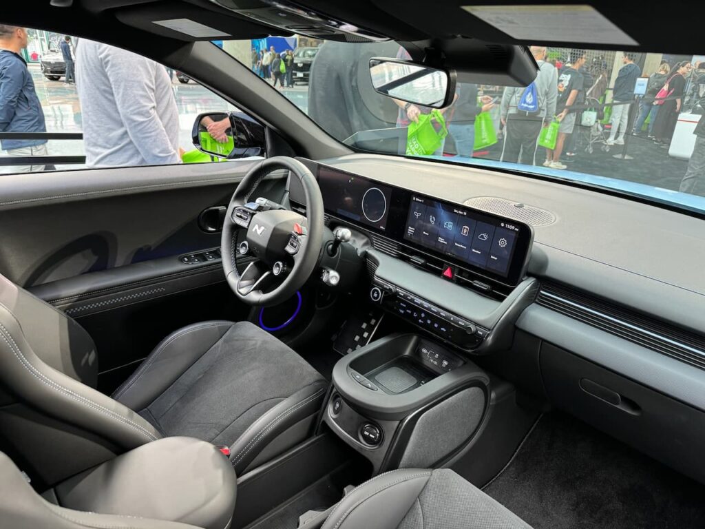 2025 Hyundai Ioniq 5 N dashboard