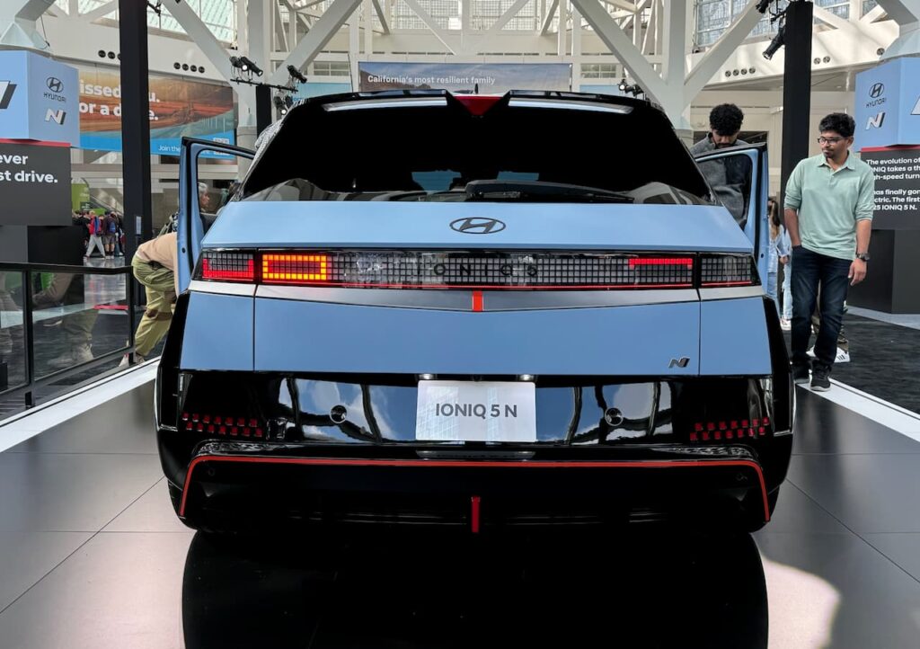 2025 Hyundai Ioniq 5 N rear