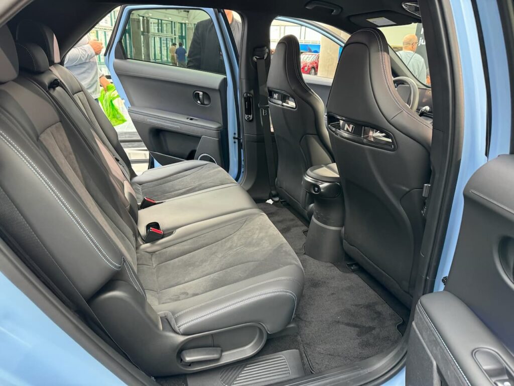 2025 Hyundai Ioniq 5 N rear seat