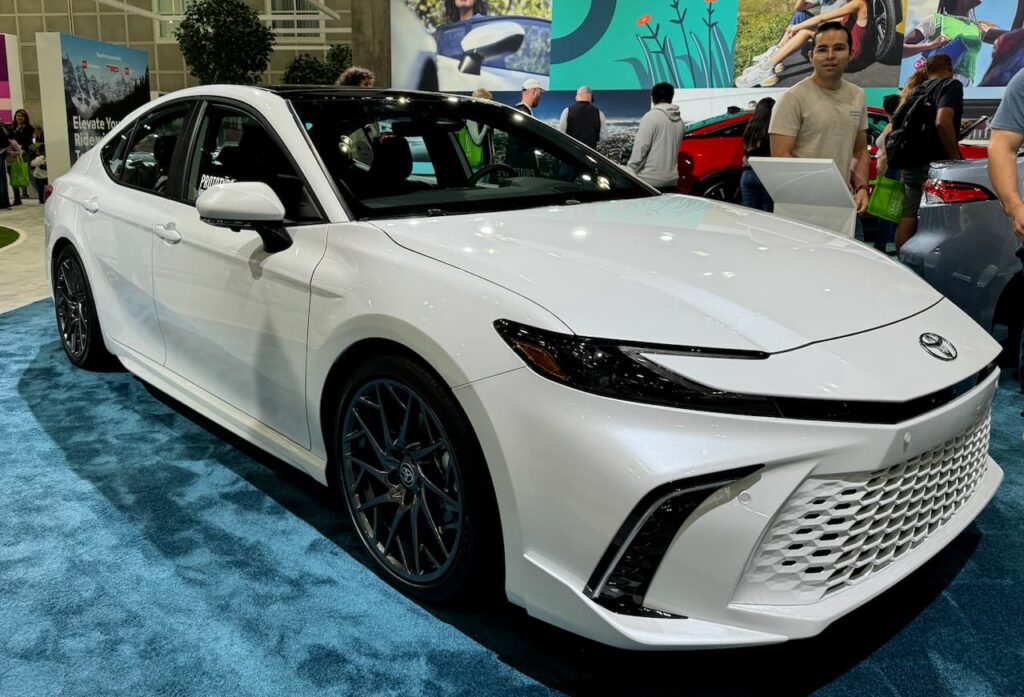2025 Toyota Camry front three quarters