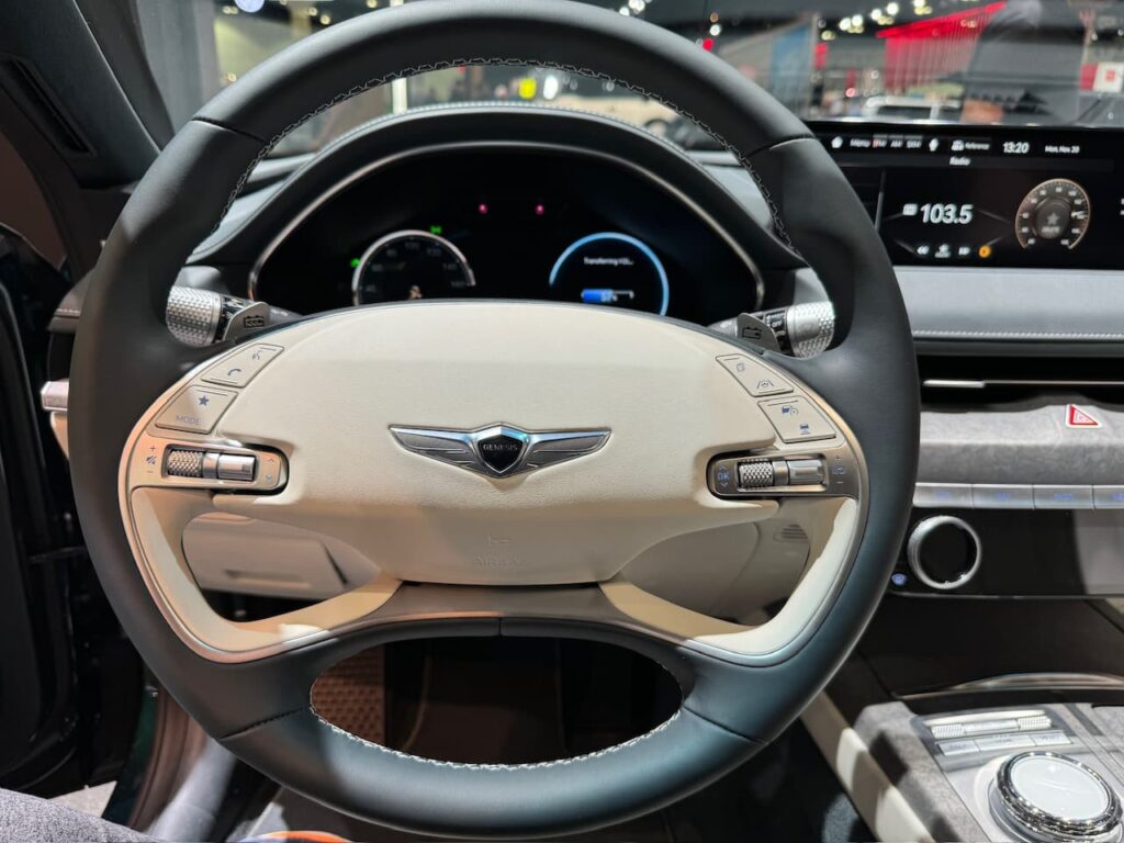 2024 Genesis Electrified G80 Steering Wheel