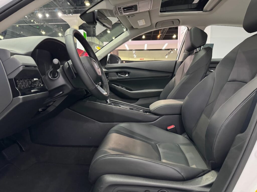 2024 Honda Accord Hybrid front seat