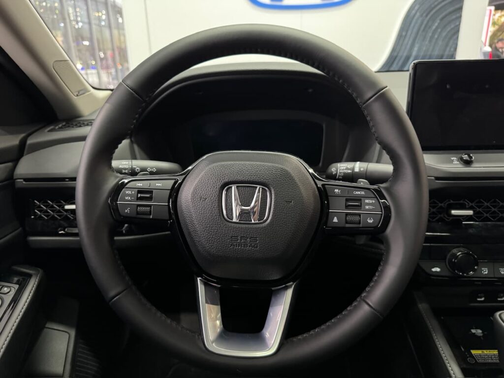 2024 Honda Accord Hybrid steering wheel