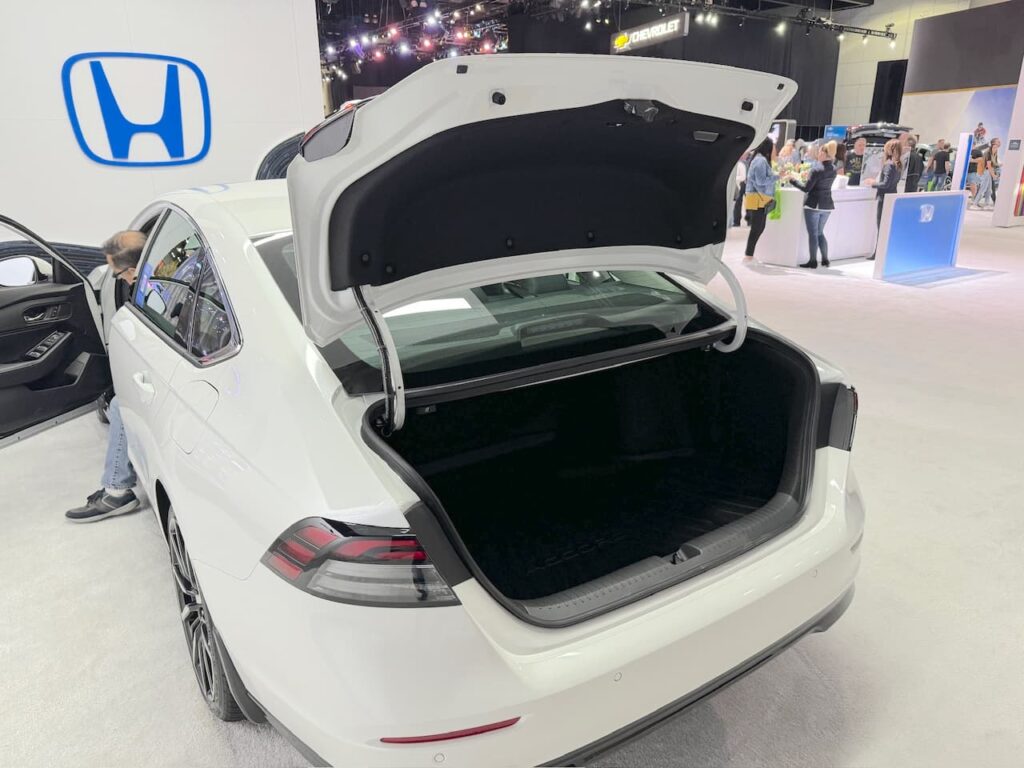 2024 Honda Accord Hybrid trunk