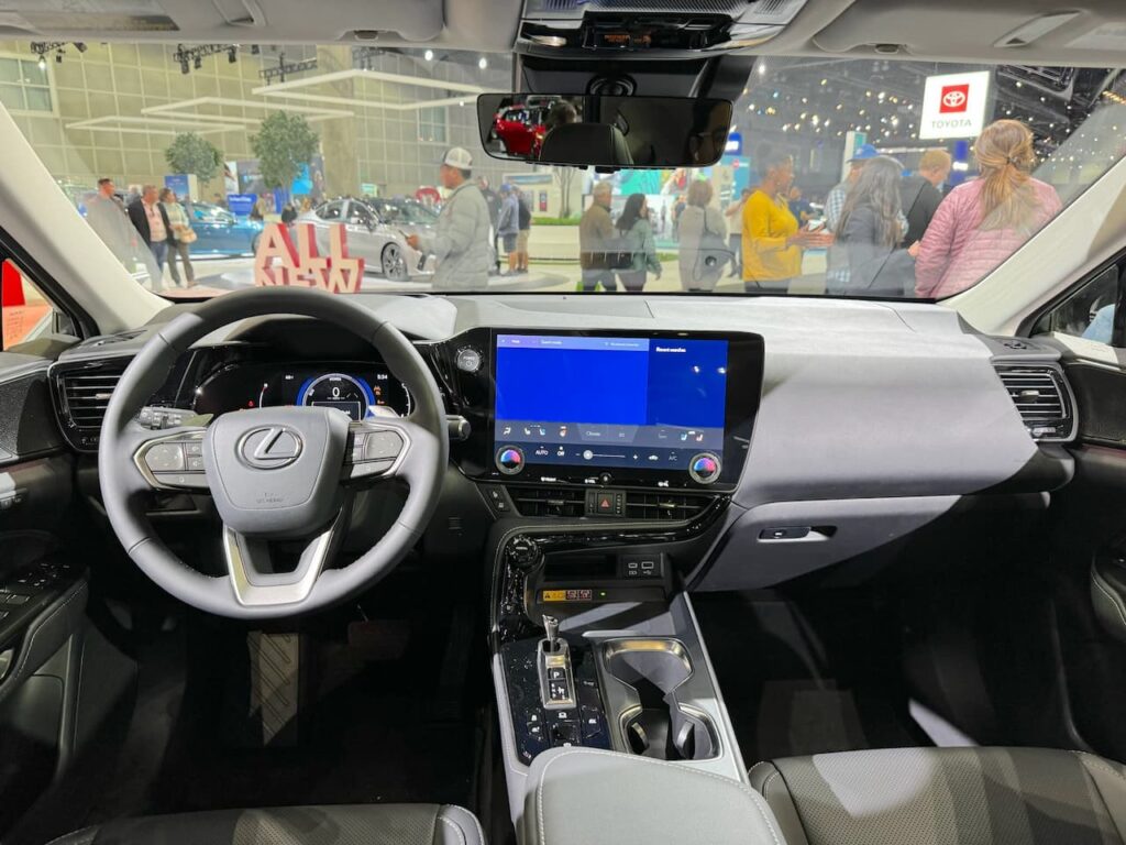 2024 Lexus NX Hybrid interior dashboard