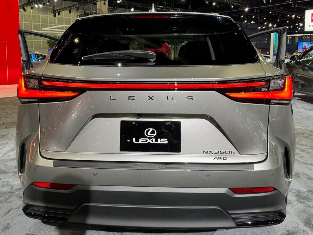 2024 Lexus NX Hybrid rear