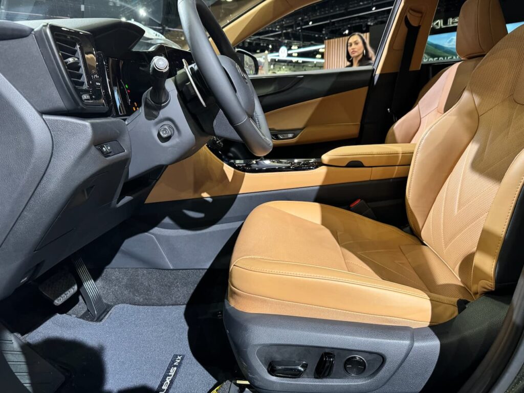2024 Lexus NX PHEV driver's seat