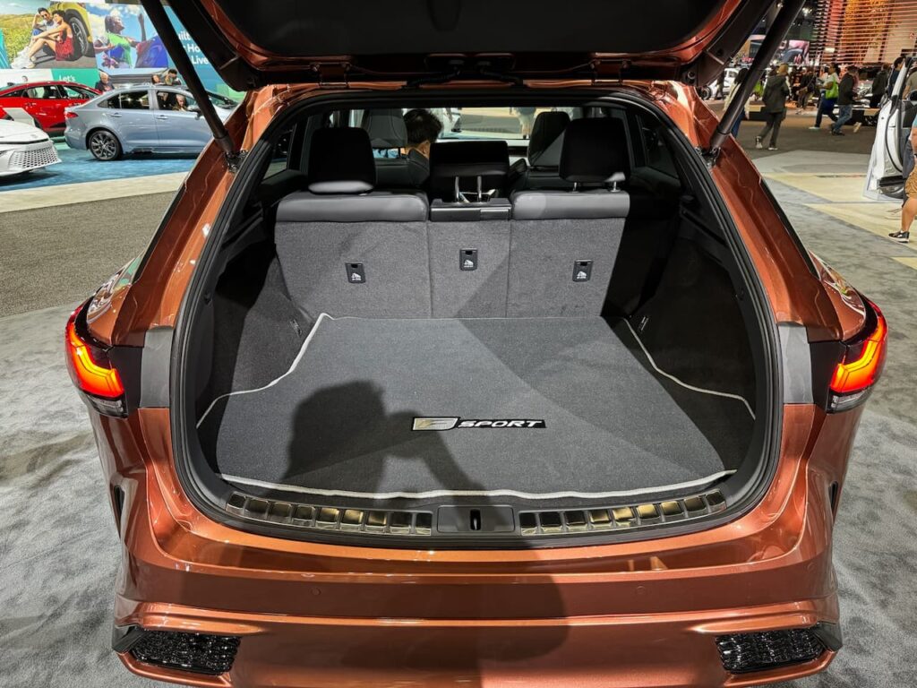 2024 Lexus RX Hybrid cargo area