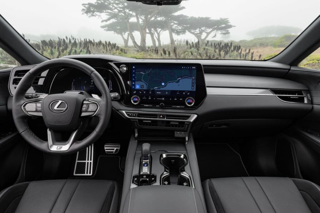 2024 Lexus RX Hybrid interior dashboard
