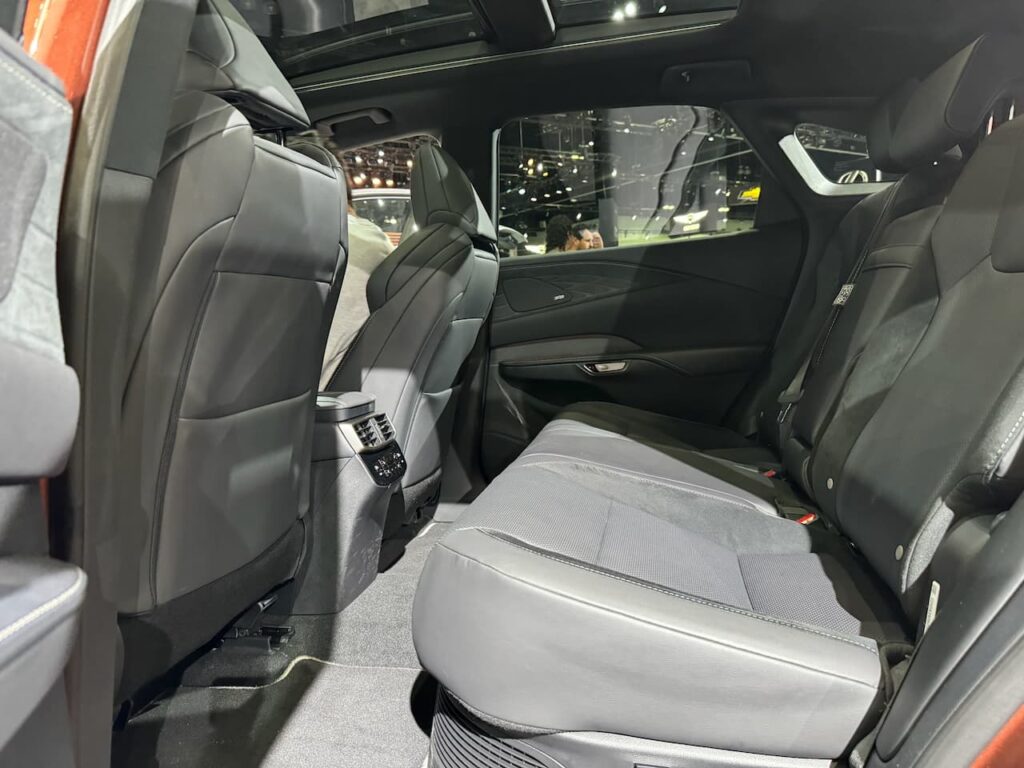 2024 Lexus RX Hybrid rear seat