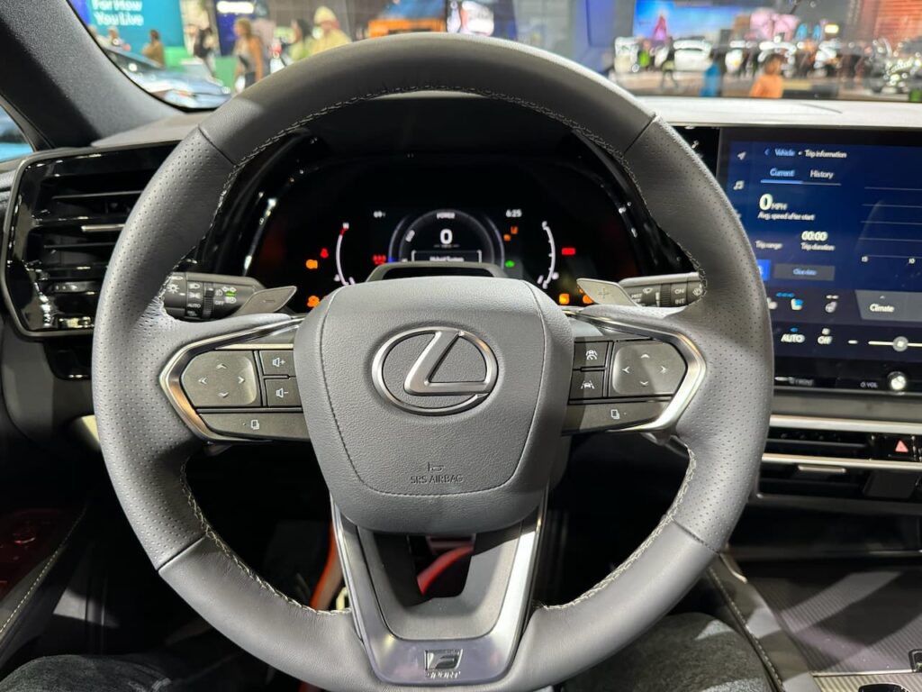 2024 Lexus RX Hybrid steering wheel