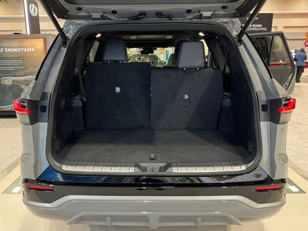 2024 Lexus TX Hybrid cargo area