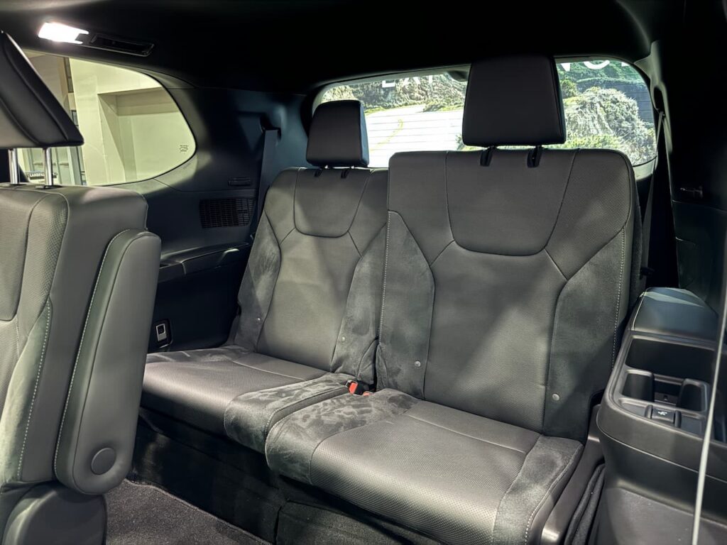2024 Lexus TX Hybrid third-row seat