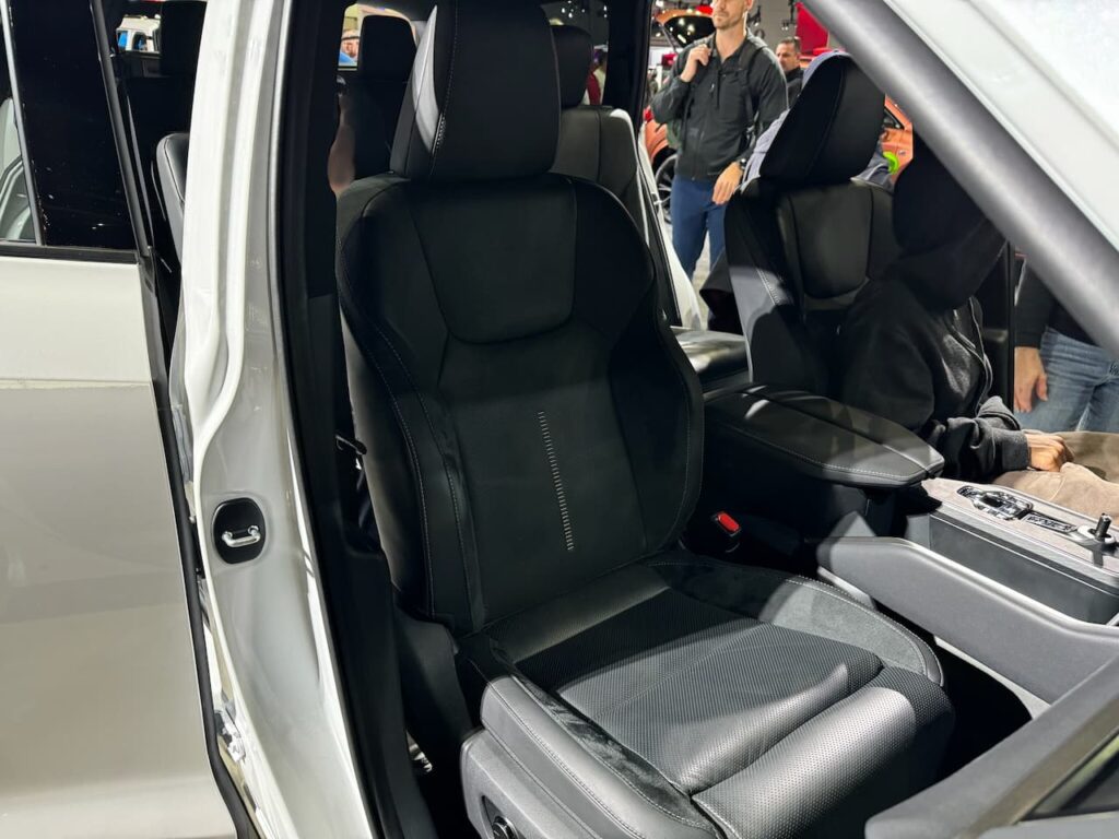 2024 Lexus TX Plug-in Hybrid front passenger seat