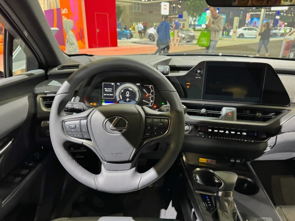 2024 Lexus UX Hybrid dashboard driver side