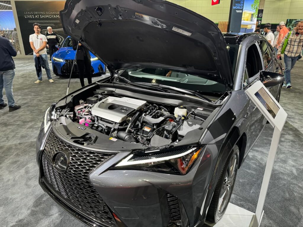 2024 Lexus UX Hybrid engine bay