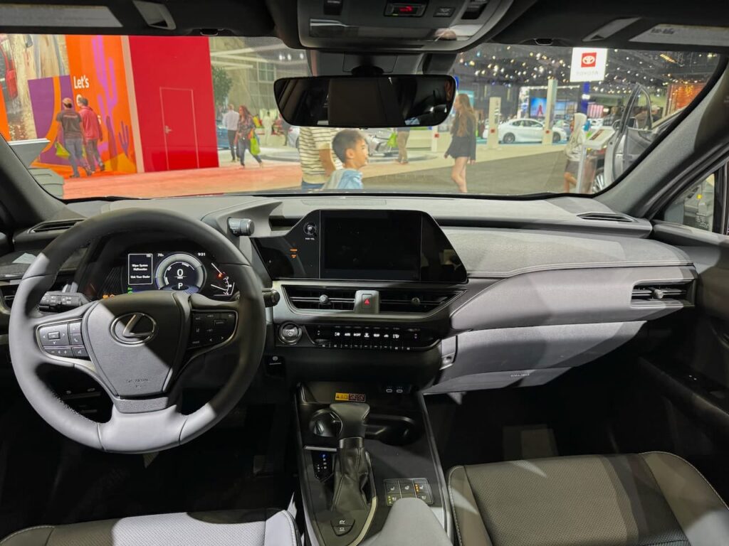 2024 Lexus UX Hybrid interior dashboard