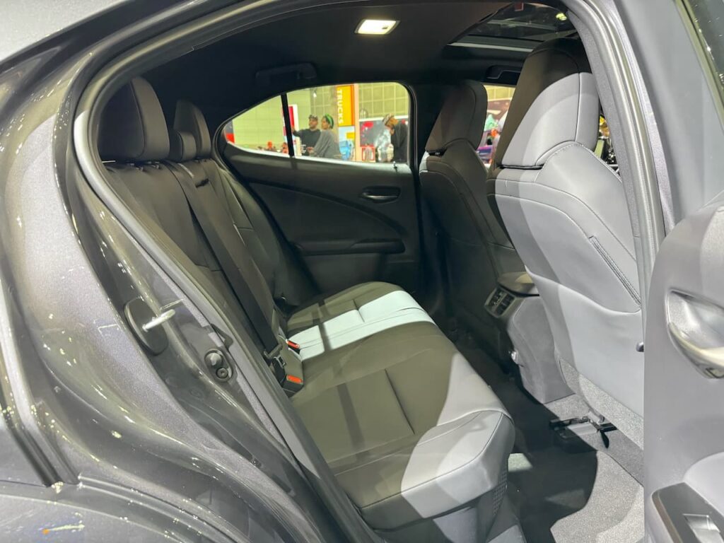 2024 Lexus UX Hybrid rear seat