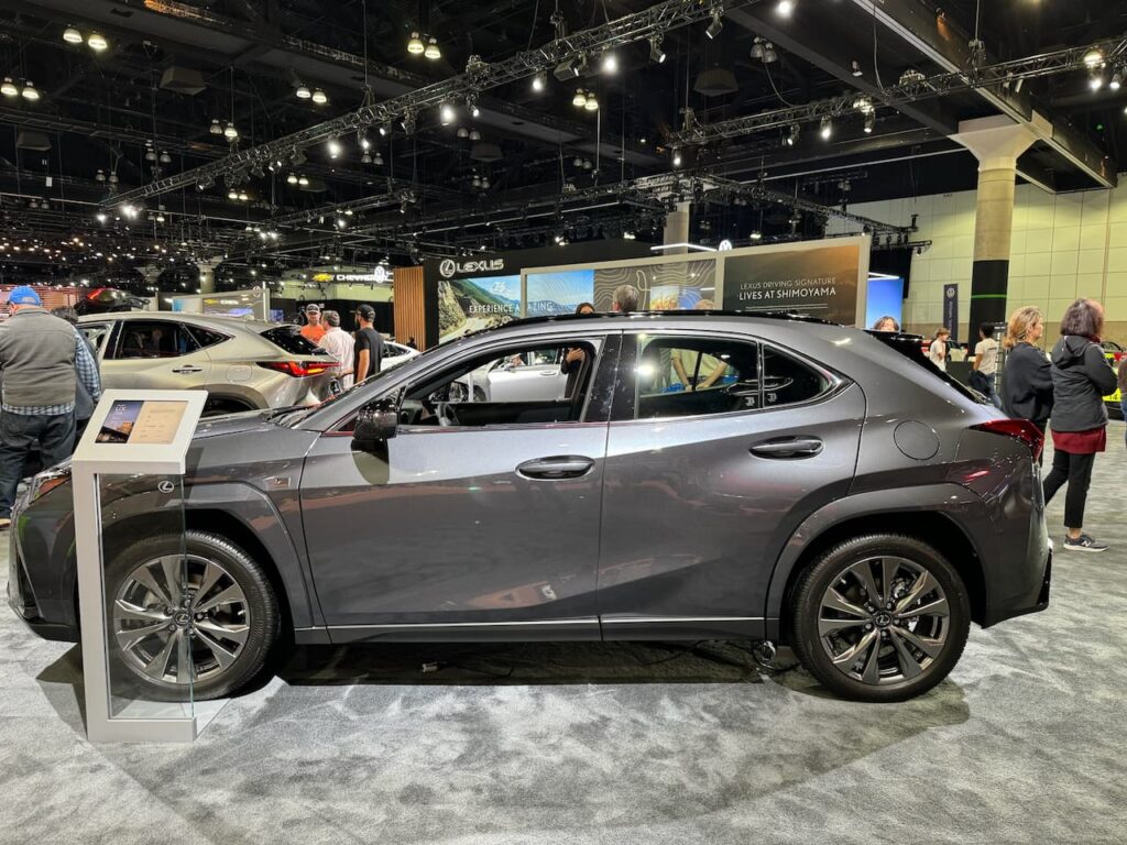 2024 Lexus UX Hybrid side profile