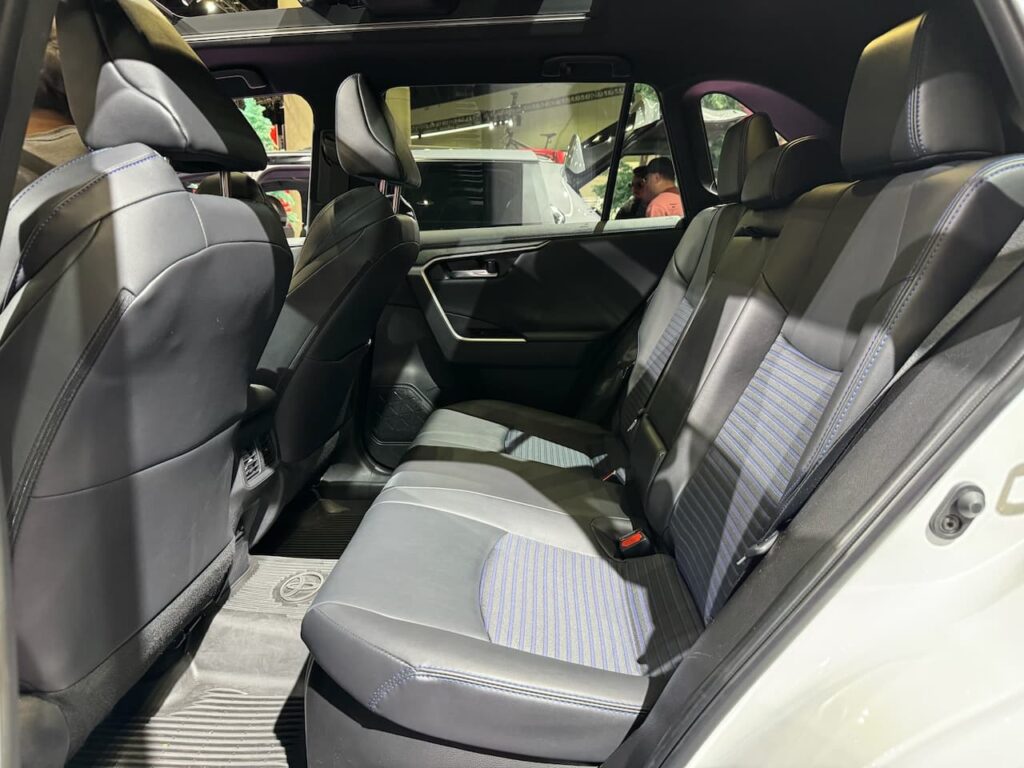 2024 Toyota RAV4 Hybrid XSE rear seat