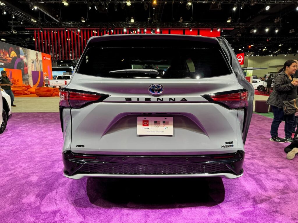2024 Toyota Sienna XSE rear
