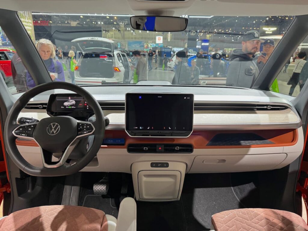 2025 VW ID. Buzz interior dashboard