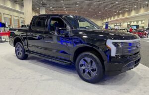 Ford F-150 Lightning electric truck Lariat