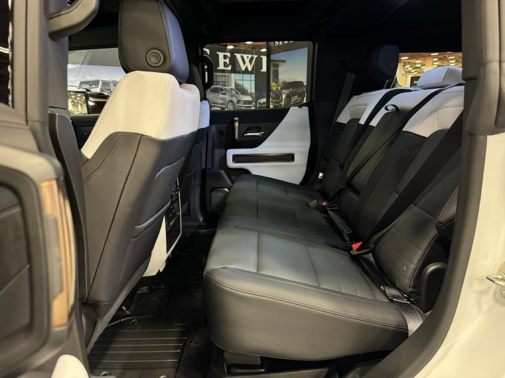2024 GMC Hummer EV 2X SUV rear seat
