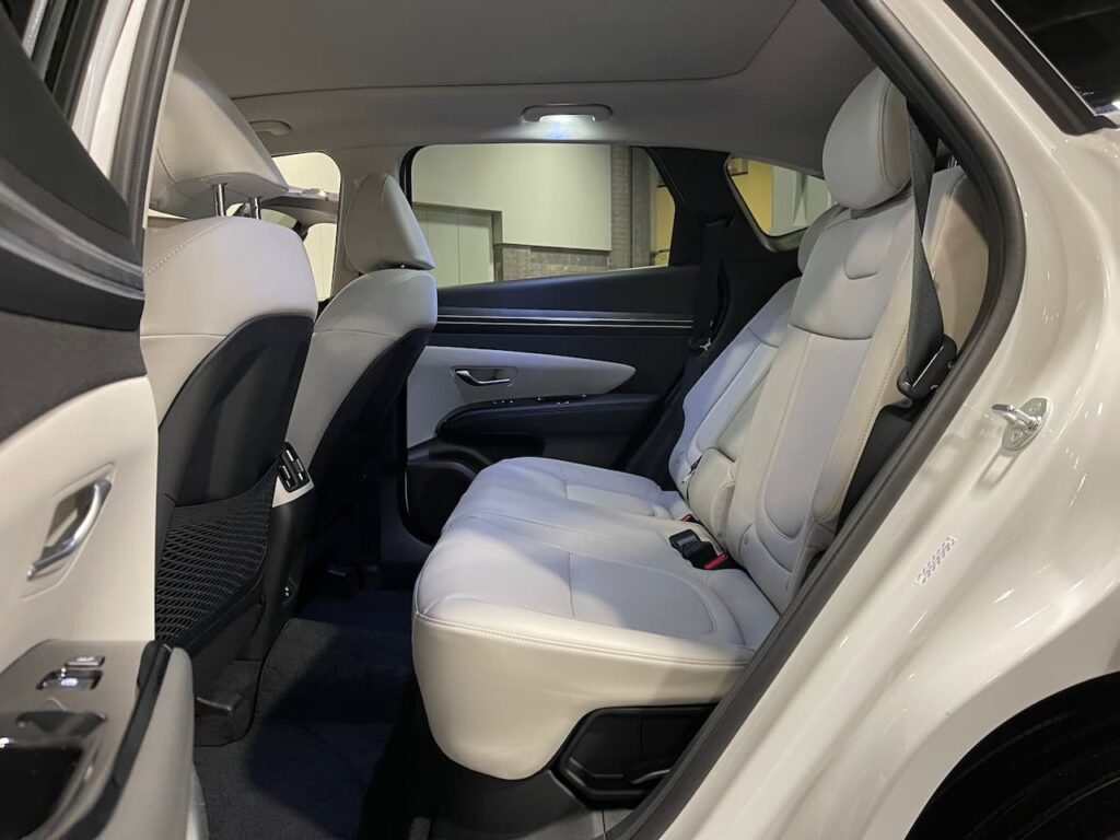 2024 Hyundai Tucson Hybrid rear seats