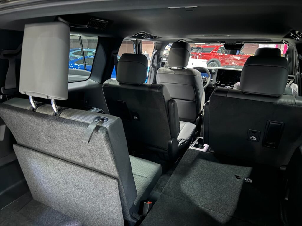 2024 Lexus GX third row seat
