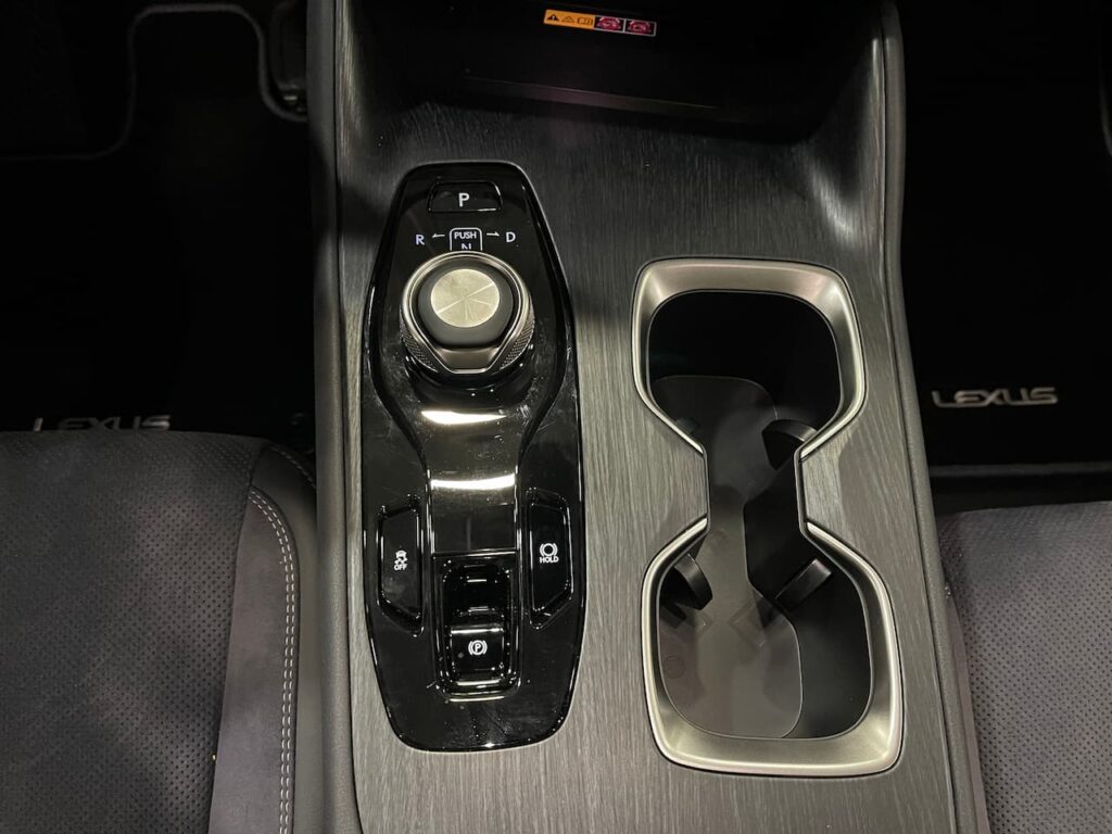 2024 Lexus RZ 450e center console