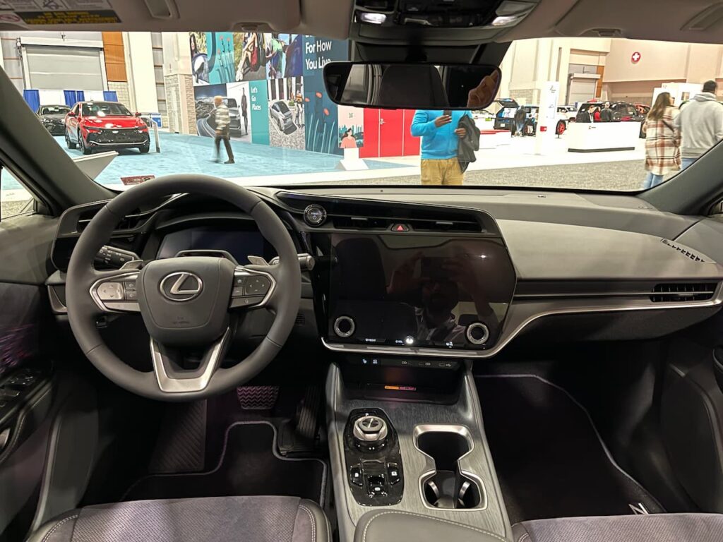 2024 Lexus RZ 450e interior