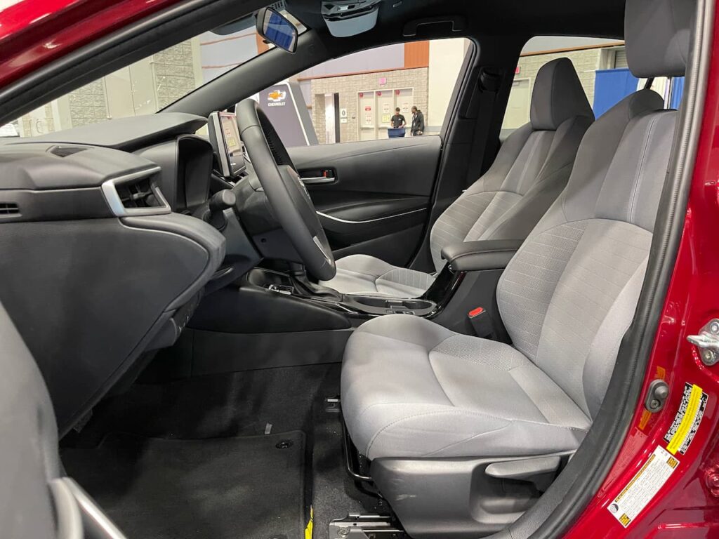 2024 Toyota Corolla Hybrid driver's seat