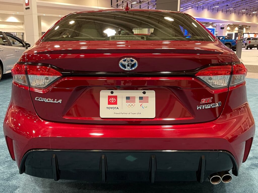 2024 Toyota Corolla Hybrid rear