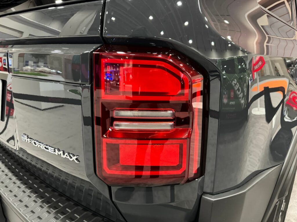 2024 Toyota Land Cruiser D-Pillar taillamp