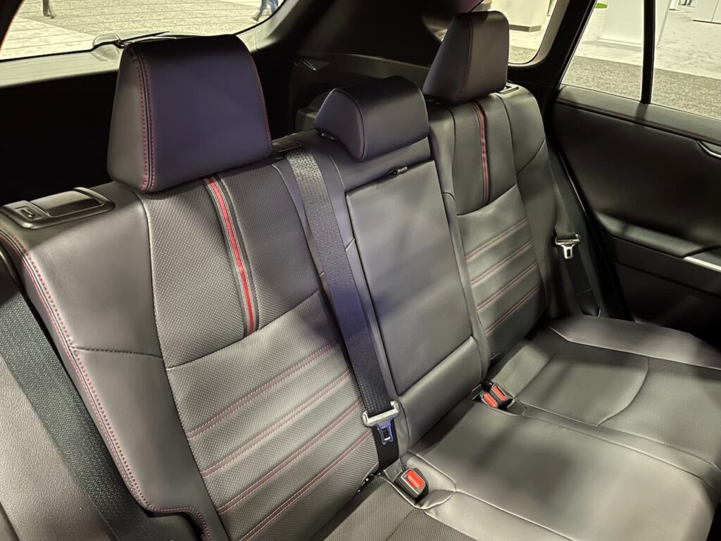 2024 Toyota RAV4 Prime rear seat seatback