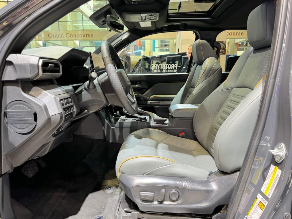 2024 Toyota Tacoma Trailhunter driver's seat