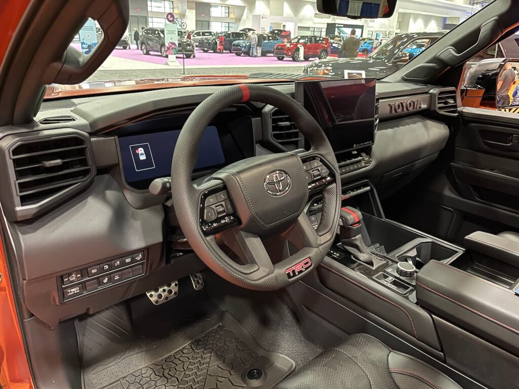 2024 Toyota Tundra Hybrid dashboard