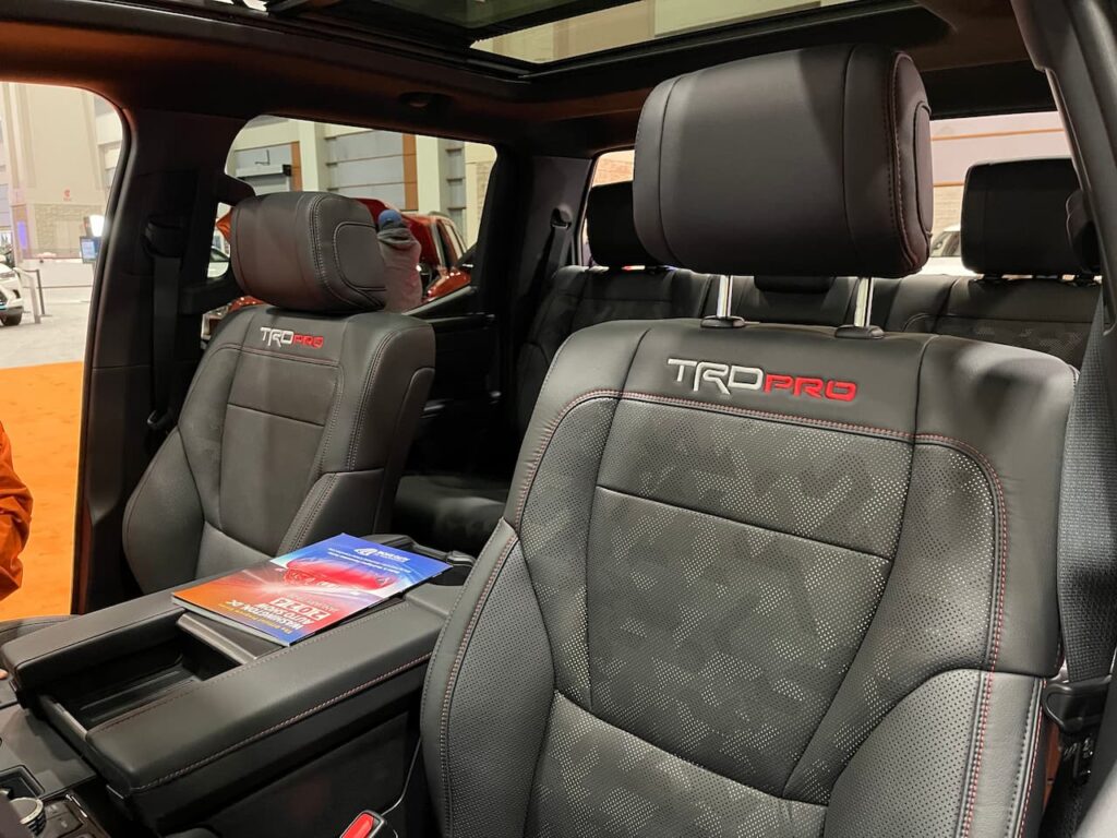2024 Toyota Tundra Hybrid seat cover